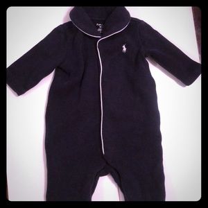 Ralph Lauren 3month Onesie Navy & White